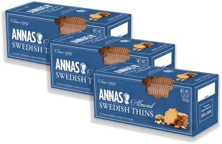 Anna's Swedish Thins Almond -- 5.25 oz (Pack of 3)