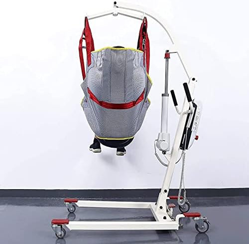 Patient Lift Toileting Sling, Large Mesh Sling for Shower Full Body Sling with Commode Opening Toileting Hoist Sling for Elderly, Disabled