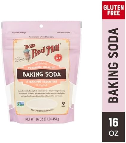 Bob's Red Mill Baking Soda, 16oz (Pack of 1) - Non GMO, Gluten Free, Vegan, Paleo Friendly, Kosher