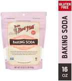 Bob's Red Mill Baking Soda, 16oz (Pack of 1) - Non GMO, Gluten Free, Vegan, Paleo Friendly, Kosher