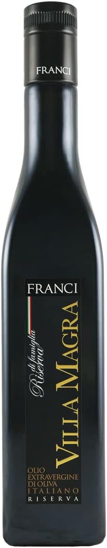 Frantoio Franci Villa Magra 2020 Harvest Extra Virgin Olive Oil, 0.5 Liter / 16.9-Ounce