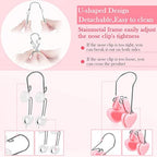 Nuanchu 7 Pieces Nose up Lifting Shaper Clips Set Nose Bridge Reduction Tool Silicone Lifter Beauty Clip Tools for Wide Low Curved Big