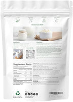 Micro Ingredients Organic Inulin FOS Fiber Powder, 2.2 lbs | Quick Water-Soluble Prebiotic | Natural Fiber for Smoothies & Drinks | Vegan Friendly, Dissolves Clear