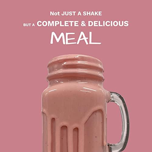 UpNourish Strawberry Banana Vegan Protein Powder 54 Superfoods Powder,1.5 Billion CFU Probiotics 21g Plant Based Protein,No Sugar No Dairy No GMO Dairy Free,Meal Replacement Shake Keto-Friendly Low-Carb Diet,15 Servings