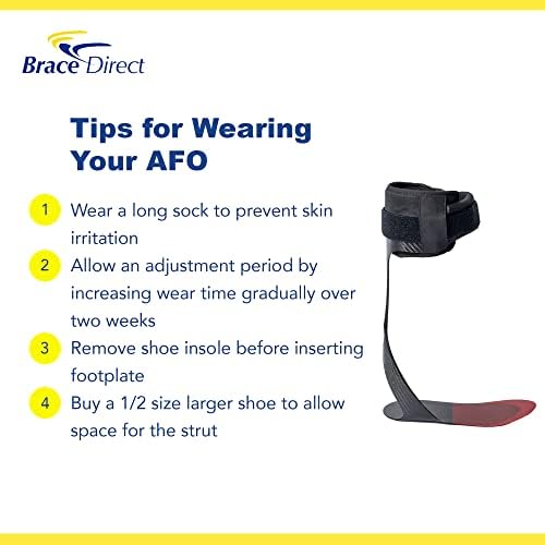 Elite Spiral AFO Rehabilitator for Active Individuals- Lightweight Carbon Fiber Ankle Foot Orthosis for Drop Foot, Mild to Moderate Ankle Instability and Limb Spasticity, Gait Assistance PDAC L1951