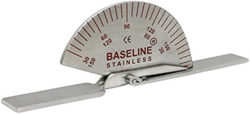 Baseline 12-1015 Finger Goniometer, Metal, Small, 3.5"