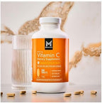 Vitamin C 1000mg with Citrus Bioflavonoids & Rose HIPS – Immune Support Antioxidant Supplement – 500 Tablets – High Potency Ascorbic Acid Formula for Daily Health