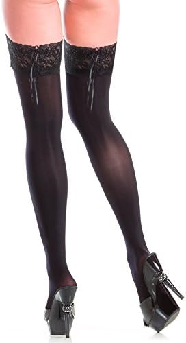 Be Wicked Women's Stay Up Thigh High Stockings