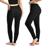 CADITEX Womens Joggers with Pockets,Stretch Active Drawstring Sweatpants Women for Travel Workout Running