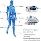 Extracorporeal Shock Wave Therapy Machine Shockwave Therapy Machine for Joint and Muscle Pain Relief, Treatment, Muscle and Bone Tissue Regeneration