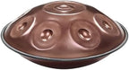 Handpan Steel Drum Instrument 440Hz 10 Notes in D Minor 22inches Handmade, Percussion Instrument