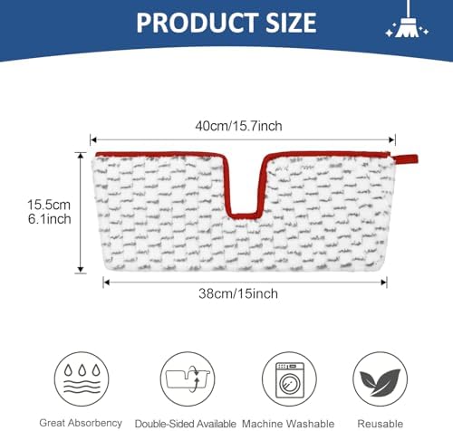 Microfiber Spray Mop Pads Compatible with Promist MAX Reusable Spray Mop Refills for Ocedar ProMist Dust Mop,Dual-Action Washable Flip Mop Pads Replacement for Dry Wet Floor Cleaning,3 Packs (Grey)