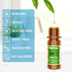 Food Flavoring Oil - 14 Flavors of Pure Natural Liquid Lip Gloss Flavoring Oil, Concentrated Candy Flavors for Baking & Cooking, Lip Balm, Drinks, Soap and Slime Making, Water & Oil Soluble - 0.25 Fl Oz (6ml) Bottles