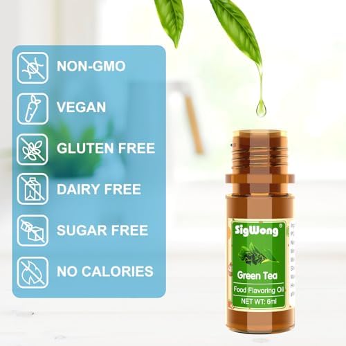 Food Flavoring Oil - 14 Flavors of Pure Natural Liquid Lip Gloss Flavoring Oil, Concentrated Candy Flavors for Baking & Cooking, Lip Balm, Drinks, Soap and Slime Making, Water & Oil Soluble - 0.25 Fl Oz (6ml) Bottles
