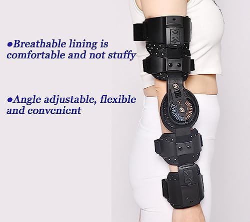 Hinged Elbow Brace Arm Support for Ulnar Nerve Entrapment, Post OP Elbow Brace for Cubital Tunnel Syndrome Physical Therapy and Recovery,for Sleep and Work, for Woman, Man,Right