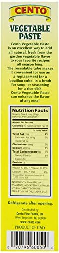 Cento Vegetable Paste in Tube, 4.56 Ounce (Pack of 12)