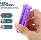 Tools Tools 6pcs Plastic Ampoule Opener Ampoule Breaker Mini Bottle Cutter Glass Vial Opening Tool for Operation and Laboratory Bottle Purple