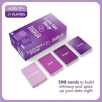 Let's Get Deep by Relatable, A Question Card Game for Couples, Great for Date Night Ideas, Couples Gifts, Wedding Gifts, and Long Distance Relationship Gifts, Includes 200 Cards to Build Up Intimacy