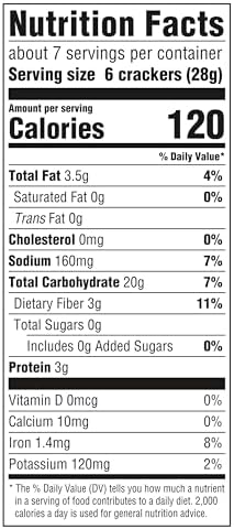 Triscuit Organic Original Whole Grain Wheat Crackers, Organic Crackers, Vegan Snacks, Bulk Lunch Snacks, 6 - 7 oz Boxes