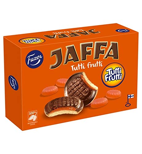 Fazer Jaffa Tutti Frutti Chocolate 6 Boxes of 300g