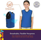 Special Supplies Sensory Compression Vest Deep Pressure Comfort (Blue, Meduim)