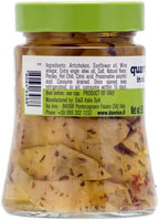 FRATELLI D'AMICO - Quartered Artichokes In Oil "Roman Style", Premium Quality, Chef Selection, 9.9 oz (280 g), Antipasto, Seasoned, Carciofi, Product of Italy