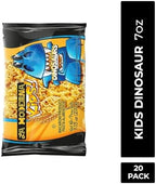 LA MODERNA, Kids Dinosaur Pasta, 7.05 oz (Pack of 20) - Made with Durum Wheat Semolina | Fun Shapes for Kids | Enriched with Iron & B Vitamins | Non-GMO | Kosher | Quick Family Meal