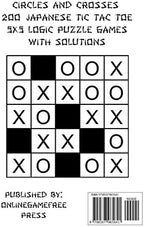 Marupeke Puzzle Book For Kids - Volume 1: Circles and Crosses: 200 Fun Japanese Tic Tac Toe 5x5 Logic Puzzle Games with Solutions: Difficulty Level - Beginner