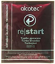 Alcotec ReStart Turbo Yeast | Super Yeast Designed For Stuck Fermentation | Wine Yeast for Wine Making | (Pack of 2)