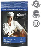 Pure Fish Gelatin Powder (250 Bloom) Gluten-Free OU Kosher Certified - 400g/14oz