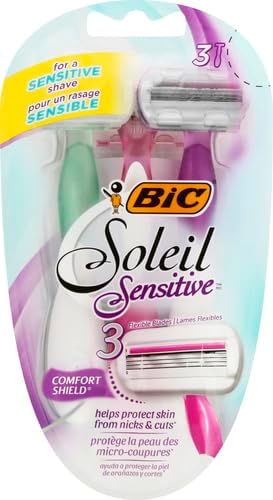 BIC Soleil Glow Razors, 3 Count