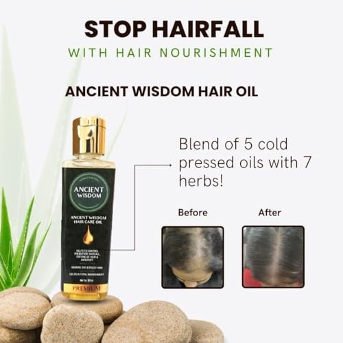 Ancient Wisdom Hair Care Oil | Healthy, Shiny, Problem-free Hair