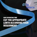 LA MIERE 4mm x 6M Dental Polishing Strips, Abrasive Finishing, Interproximal Teeth Cleaning Care, Whitening Polish Strips, Deep Sanding and Grinding (Fine, 1Box)