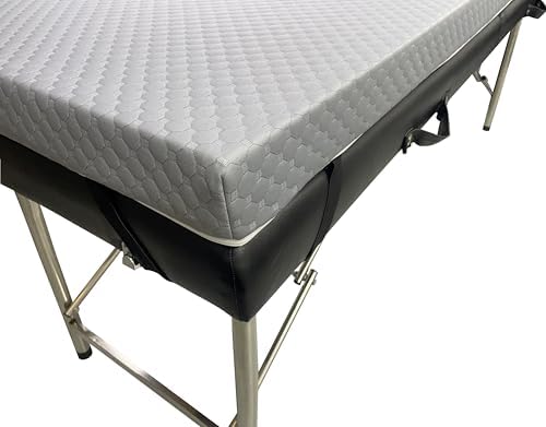 ENDELLE Lash Bed for Salon,Massage Table Pad with Removable Cover,2 inch Thick Premium Foam Camping Topper & Yoga Pad