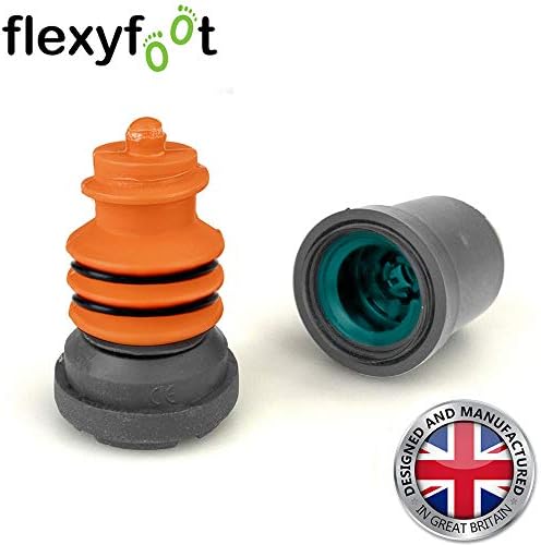 Flexyfoot Shock Absorbing Crutch Ferrule - Grey - 25mm