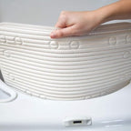 Duck Brand Clorox Cushioned Shower Mat, Non Slip Bathtub Mat with Suction Cups, 21 Inches x 21 Inches, White