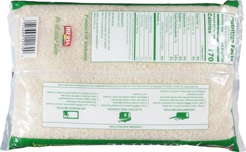 Iberia Jasmine Long Grain Fragrant Rice, 10 Pound