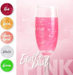 Sujoygar Pink Edible Glitter for Drinks, 5g Food Grade Drink Glitter, Luster Dust Edible for Cakes Cocktails Drinks Chocolate Strawberries, Valentine Wedding Girls Party Food Decoration