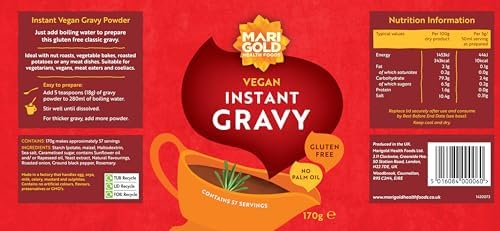 Marigold Gravy Granules - Instant 170g (Pack of 6)