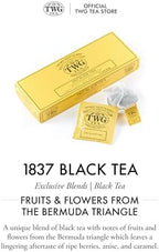 TWG Tea | 1837 Black Tea | Black Tea | Fruits & Flowers | 15 Hand Sewn Cotton Tea Bags | Gift Set