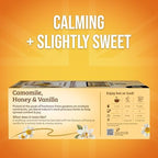Twinings Camomile, Honey & Vanilla Herbal Tea Individually Wrapped Bags, 100 Count (Pack of 1), Naturally Caffeine-Free, Enjoy Hot or Iced, 100 Teabags