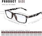 BIENCOOL Blue Light Blocking Reading Glasses,Readers for Men Women Spring Hinge Computer Eyeglasses