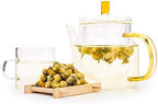 oriarmcha 100g / 3.53oz Chinese Chrysanthemum Flower Tea Buds - Decaffeinated Chrysanthemum Tea Dried Herbal Flowers - Tai Ju Floral Tea Loose Leaf 1st Grade - Naturally Processed