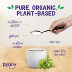 Pyure Organic Stevia Blend | Granulated Sugar Substitute with Zero Calories & Carbs | Keto, Diabetic & Vegan Friendly | Sugary Taste Alternative | USDA Organic, Non-GMO | Erythritol Free | Good For Baking | 2.5lb (40oz)