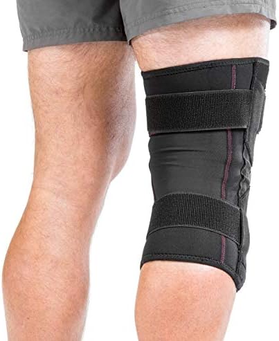 Mueller Sports Medicine Patella Stabilizer Knee Brace, Knee Pain Relief Support for Men and Women, Ideal for Arthritis, Sprains, Black