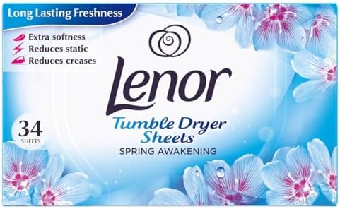 Lenor Tumble Dryer Sheets 34 Sheets Spring Awakening