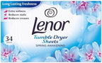 Lenor Tumble Dryer Sheets 34 Sheets Spring Awakening
