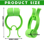 24 Pieces Nose Clips Nose Bleed Stopper Plastic Nose Clip Nose Pincher Nasal Clip Kit for Snoring Stop Accidental or Emergency Condition Swimming (Green, Blue)
