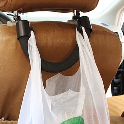 Front Headrest Grab Handles - Car Front Rear Seat Back Roll Bar Grip Handles,Car Handle Assist Rear Seat Power-Assisted Grip Interior Handle for Elderly Kids