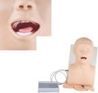 CHROX PVC Human Electronic Tracheal Intubation Training Model, Intubation Manikin Teach Model Oral Nasal Demo Airway Management Teaching Simulator